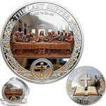 The Last Supper Christian Commemorative Challenge Coin, Christian Faith Gift