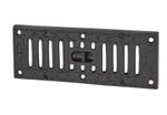 Olde Forge Decorative Hit & Miss Vent 225 x 82mm Antique Black Victorian Style