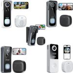 ieGeek Doorbell Camera No Monthly Fee,Smart Video Doorbell with Chime,2-Way Talk