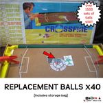 40x CROSSFIRE Game Replacement balls Spare Steel Ball Bearings IDEAL MB GAMES