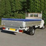 Izuzu Dropside Cover 320cm x 197cm x 20cm produced in blue 650GSM reinforced PVC