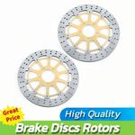 For SUZUKI GSX 1400 GSXR 600 750 SRAD GSX 1300 R Hayabusa Pair Front Brake Discs