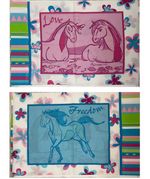 Vintage 2002 Spirit Stallion of the Cimarron Bedding Pillowcases