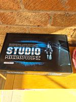 Large Diaphragm Condenser Studio Recording Microphone, Black