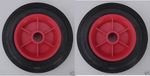 Sack Truck Wheel 7.5" (Made In U.K) Replacement Wheel Solid Tyre ( Pack Of 2 )