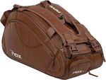 NOX Pro Series Racket Bag Brown Camel Large | Thermal Padel Tennis Bag | UK Sell