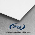 Hygienic White Wall Cladding White - 8ft x 4ft x 1.5mm