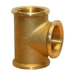 BRASS BSPP EQUAL TEE