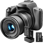 Digital Camera 4k 64MP 10x optical zoom for photography with 32GB TF Flash WiFI
