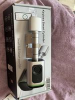 Smart Cylinder Lock with Tuya Bluetooth & Fingerprint Access. BNIB. Silver.