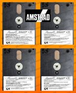Amstrad PCW 8256/8512 CP/M CPM+ v1.15 CF2 3" System Floppy Boot Disks Set of 2