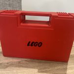 Vintage Lego - 1985 Red Storage Carry Case and Job Lot of Vintage Lego pieces. 