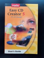 Roxio Easy CD Creator 5 User's Guide ONLY; Owned from new; Very Good Condition