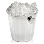 Stainless Steel Mini Ice Bucket with Handle Kitchen Bar Ice Cube Serving Bucket