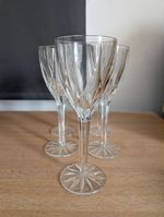 Royal Doulton large wine glasses x5 200ml capacity 21cm/8 1/4"