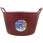 Faithfull Eco Flex Tub 15 litre - Recycled Red