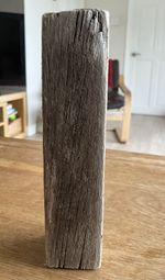 29cm DRIFTWOOD HARDWOOD BLOCK Blank Wood Craft Turning Art Sculpture Display