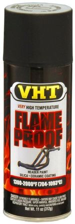 SP102 FLAT BLACK FLAMEPROOF COATING EXHAUST PAINT