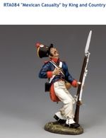 KING AND COUNTRY ALAMO  RTA084 Mexican Casualty Boxed