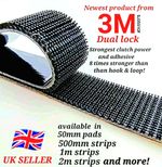 NEW STRONGEST 3M DUAL LOCK 400 STEM SJ3551CF BLACK HEAVY DUTY VHB ADHESIVE TAPE