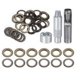 20pcs 20mm Grommet Tool Kit with Hole Punch, Grommet Setter Tools, Bronze
