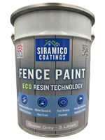 Fence Paint One Coat Eco-Resin™ Premium  - Grey - White - Green - Black - Blue