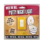 Over The Hill Potty Night Light Gag Gift Joke