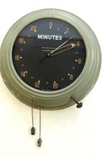 Vintage SMITHS Darkroom Photographic Process Wall Clock MINUTES