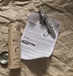 Clarke 1930's Original Tin Kazoo in a Tube Silver Finish 