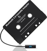 Bluetooth 5.0 Cassette Adapter Car Tape Audio Receiver Hands-Free Aux Mic Mersoc