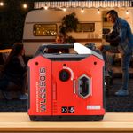 3000W Petrol Inverter Generator for Camping RV Garden Outtdoor Quiet 4 Stroke