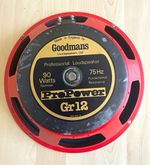 Goodmans ProPower GR12 12" Professional Loudspeaker Driver 90W 75Hz from 1977