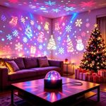 Festive Projector Light, Halloween LED Night Light USB Christmas Mood Light