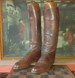 Sz9 Riding Boots Leather, Huntley of Aldershot,  Autumn Hunt / Polo Boots