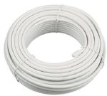RG6 TV DIGITAL SKY SATELLITE VIRGIN COAX COAXIAL CABLE WHITE 25M
