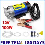 Oil Diesel Transfer Pump, DC 12V Electric Fuel Transfer Pump, Oil Extractor Pump