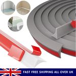 Silicone Quarter Round Molding Trim Flexible Shower Threshold Floor Edge UK