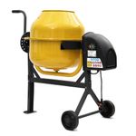 Steel Stucco Concrete Cement Mixer 63L 120L 140L Mortar Stone Electric Machines