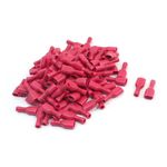 100* FDFD1-250 22-16AWG Red Female Spade Connector Insulated C⊕IK
