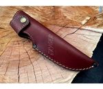 Leather Sheath-Handmade Knife case-Cover-Cow hide leather-strong stitched-LS1
