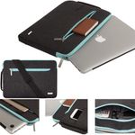 Laptop Case Sleeve Shoulder Bag Handbag MacBook Pro/Air Surface Front Arc Pocket