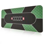 M.Y Professional Poker Mat 180cm x 90cm | Portable Carry Bag | Up to 10 Players
