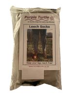 Purple Turtle Leech Socks, Size Small, Gaiters For Hiking