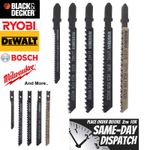 BD T Shank Jigsaw blades wood cutting Pack of 5 10 15 20 softwood & hardwood
