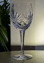 Royal Doulton crystal large wine glasses 275ml capacity 19.5cm/7 5/8" superb 