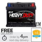 PROFESSIONAL 12v HEAVY DUTY 075 Car Battery / Van Battery 60ah