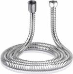 1M SHOWER HOSE STAINLESS STEEL REPLACEMENT FLEXIBLE CHROME LONG BATHROOM PIPE