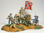 Don Troiani, “The Southern Cross” 5 Men & Cannon Set American Civil War #DT59003