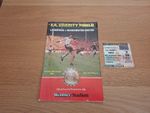 1983 Charity Shield - Liverpool v Manchester Utd + Match Ticket