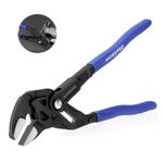 WORKPRO 255mm Water Pump Pliers ,Adjustable Pliers Wrench Set,Dual Handle